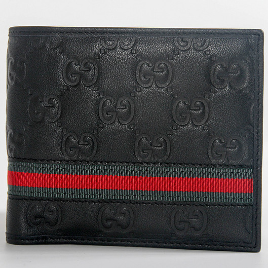 Gucci Black Leather Wallet  - everydesigner