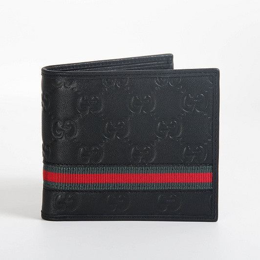 Gucci Black Leather Wallet  - everydesigner