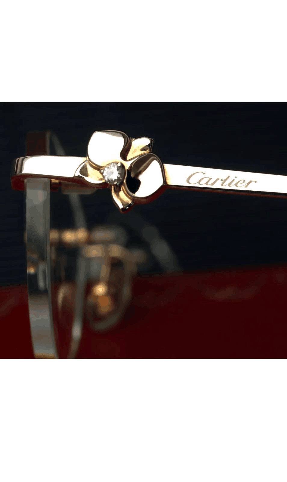 Cartier Flower Decoration Sunglasses - everydesigner