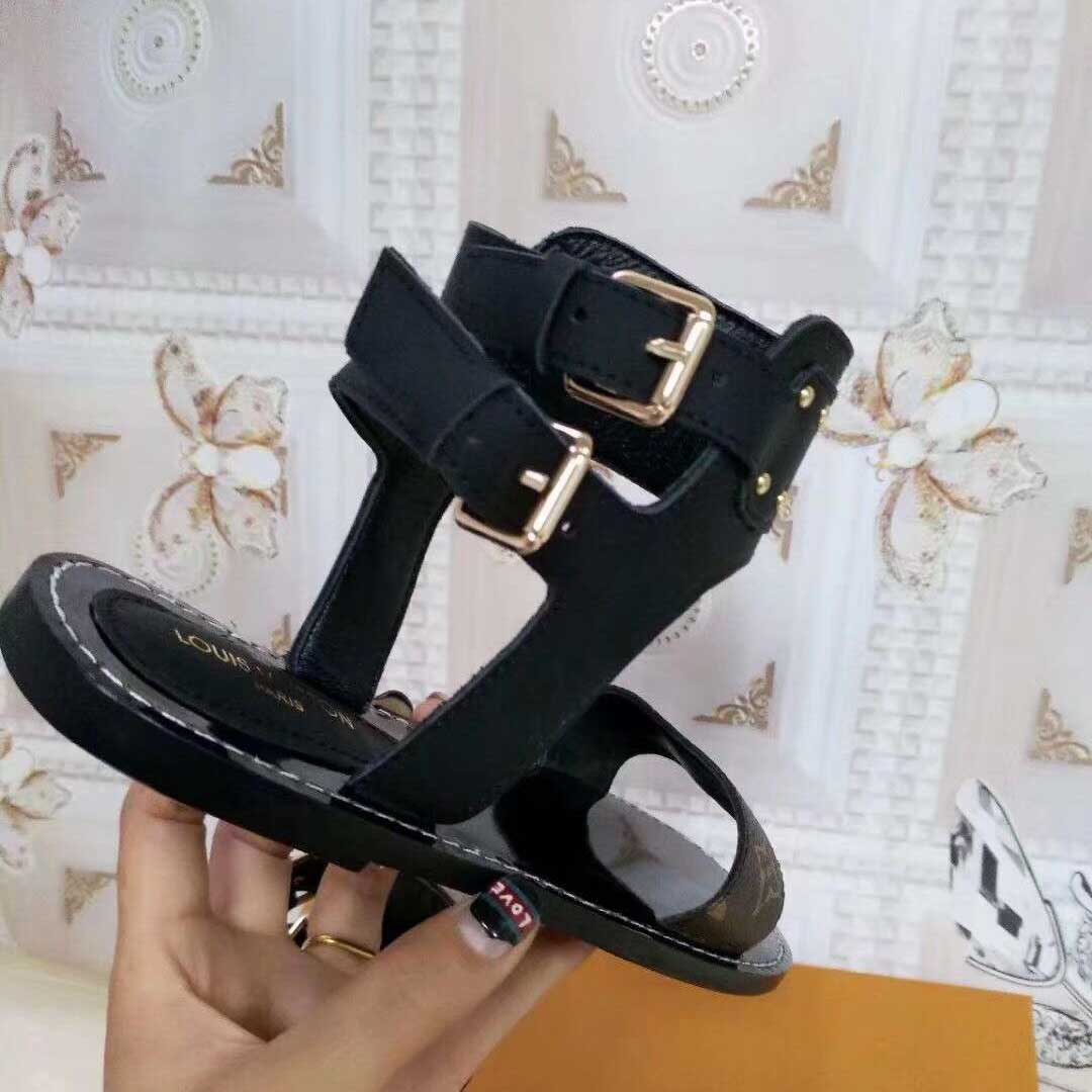 Louis Vuitton Monogram Nomad Women Sandals  - everydesigner