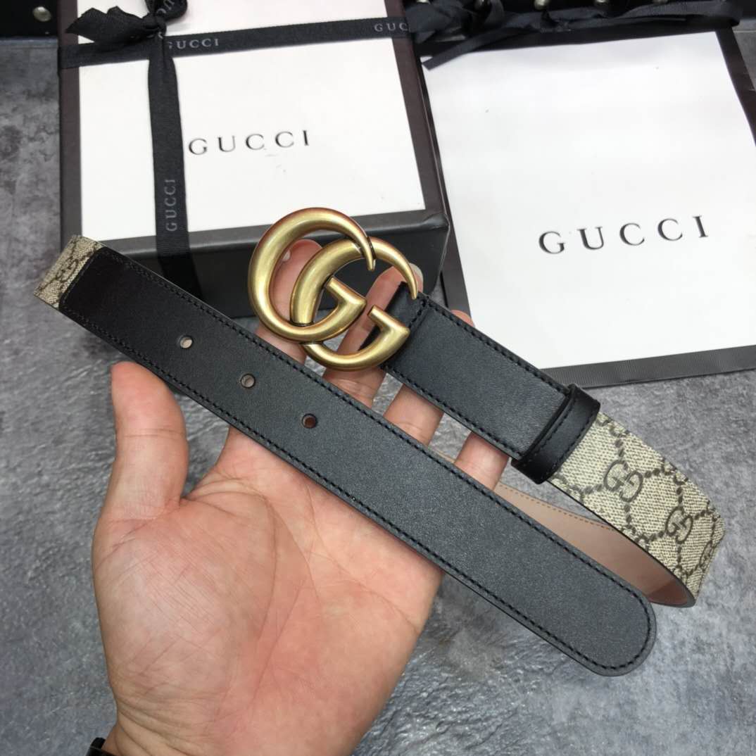 Gucci GG Belt With Double G Buckle - everydesigner