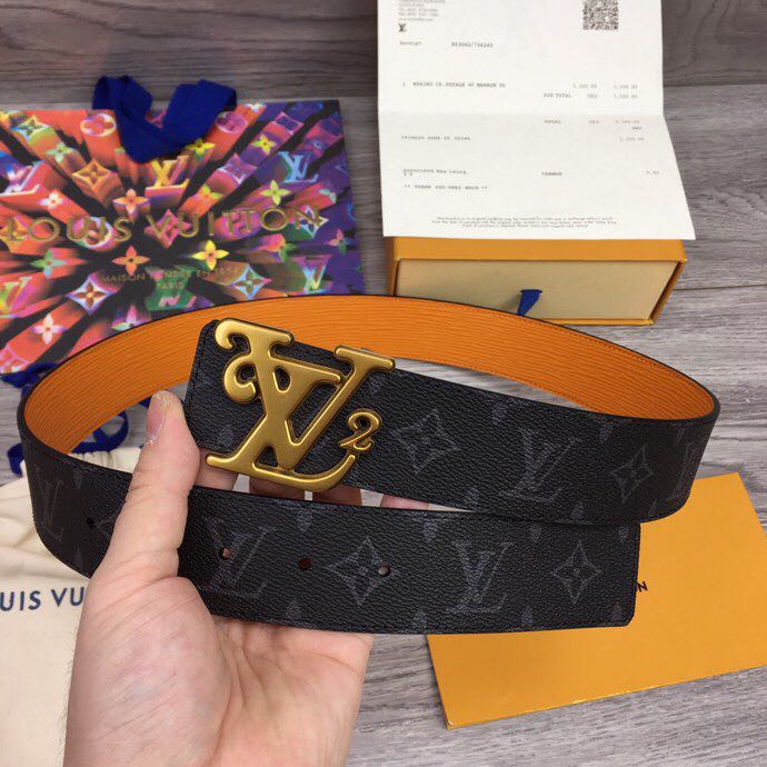 Louis Vuitton Squared 40MM Belt - everydesigner