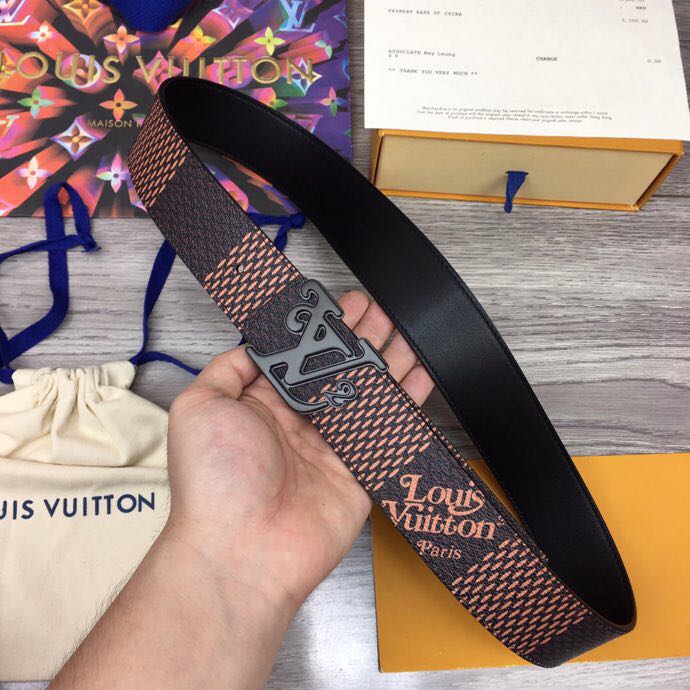 Louis Vuitton Squared 40MM Belt - everydesigner