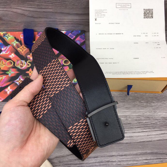 Louis Vuitton Squared 40MM Belt - everydesigner