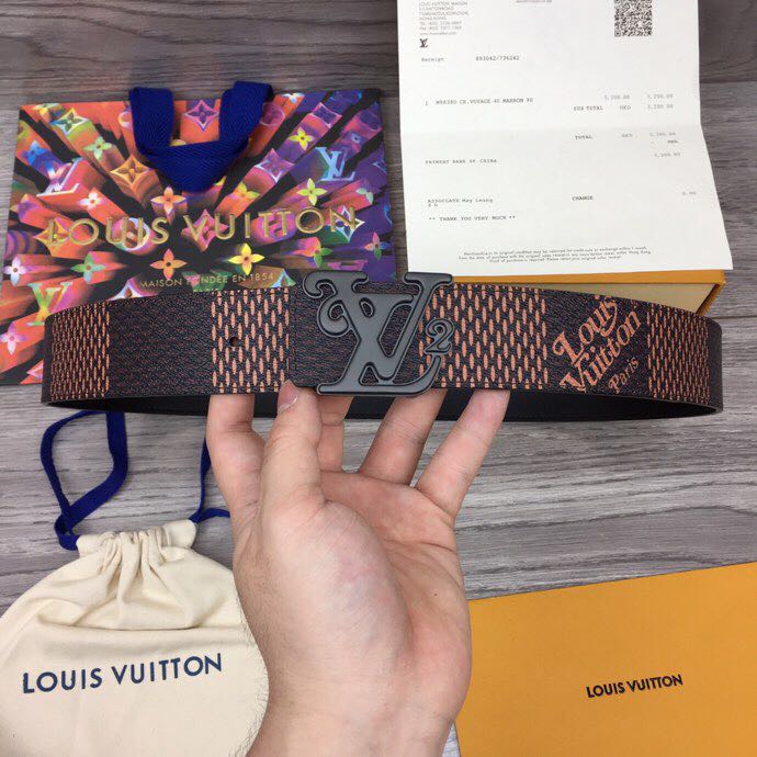 Louis Vuitton Squared 40MM Belt - everydesigner