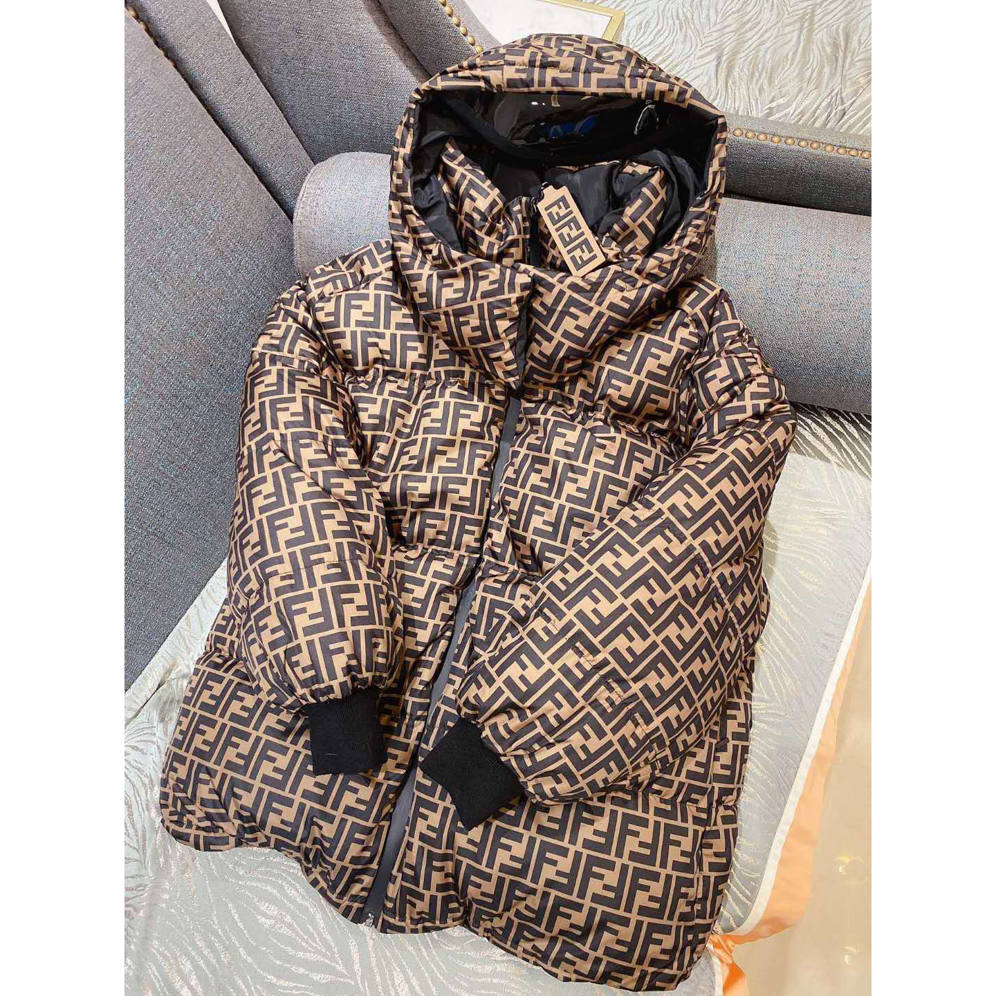 Fendi FF Motif Down Jacket - everydesigner