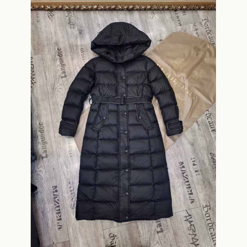 Burberry Belted Long Down Jacket - everydesigner