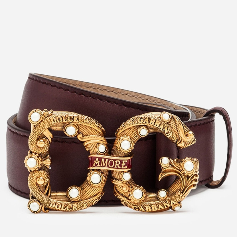 Dolce & Gabbana Belt with DG Buckle - everydesigner