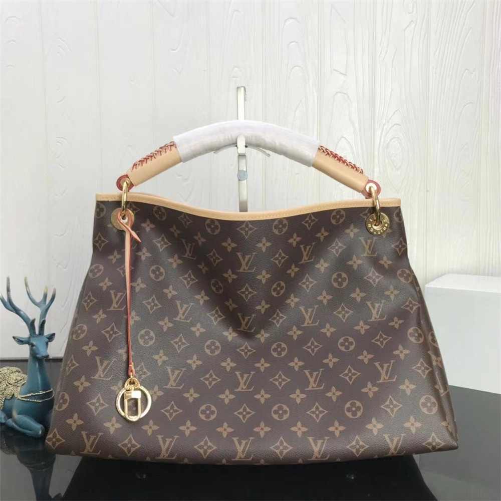 Louis Vuitton Monogram Handbag In Brown  - everydesigner