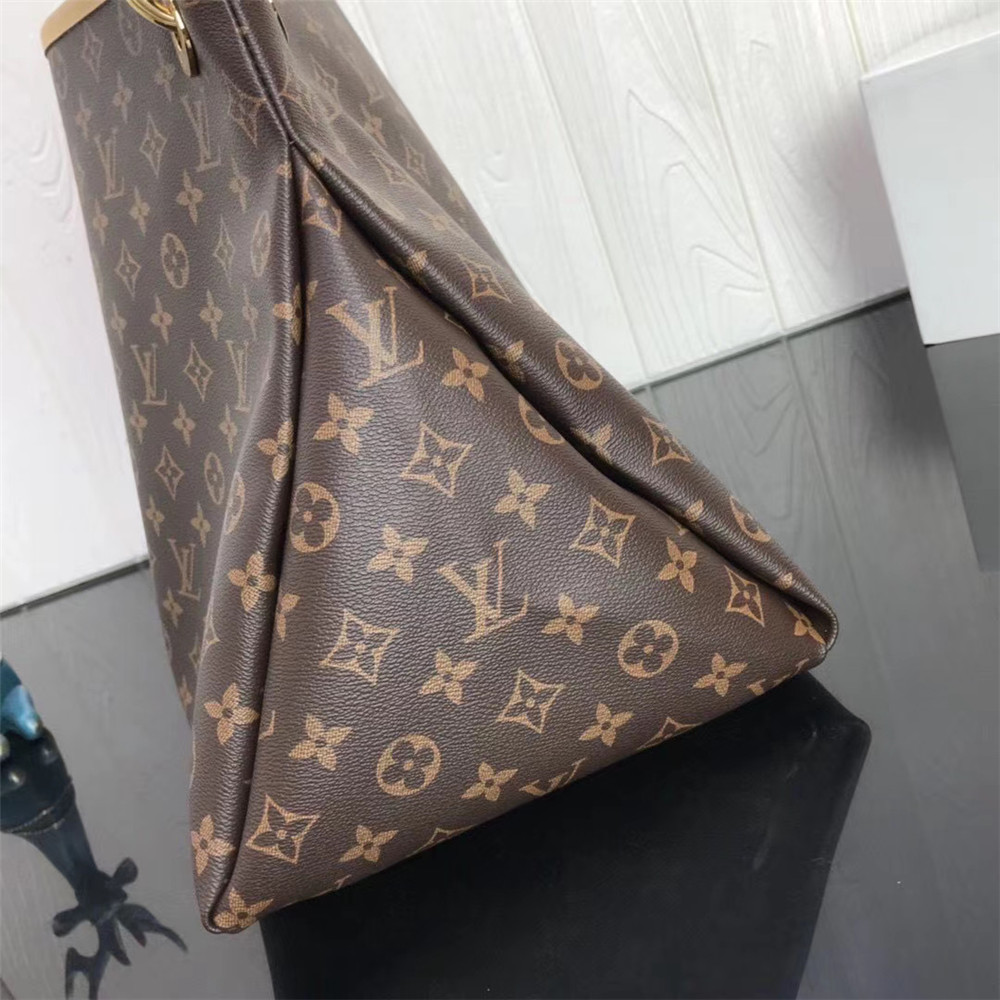 Louis Vuitton Monogram Handbag In Brown  - everydesigner