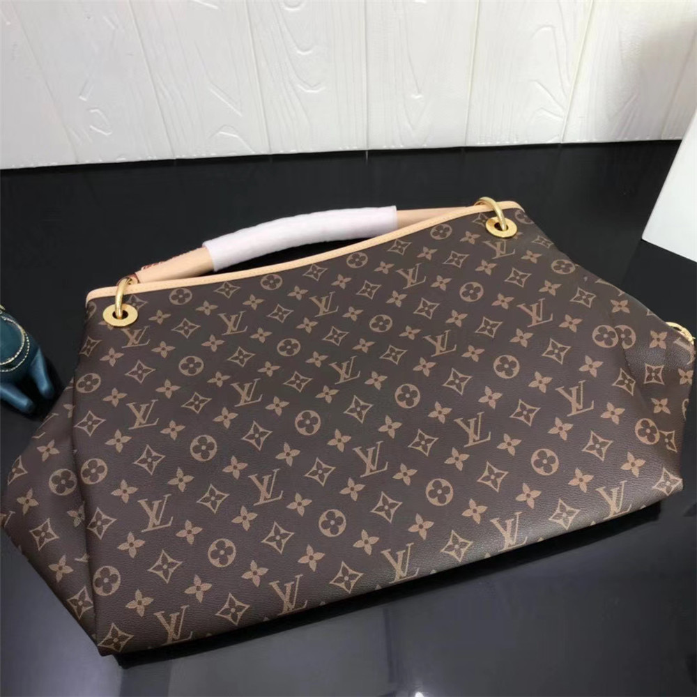 Louis Vuitton Monogram Handbag In Brown  - everydesigner