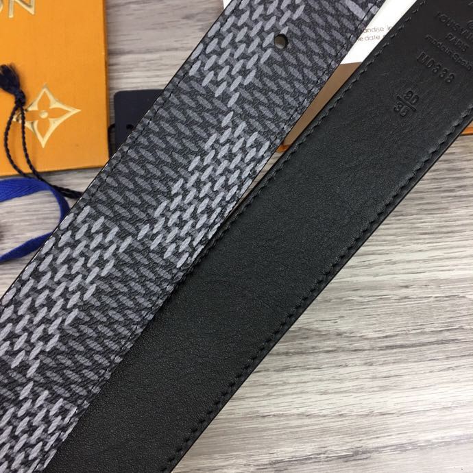 Louis Vuitton Damier Print 40MM Belt - everydesigner