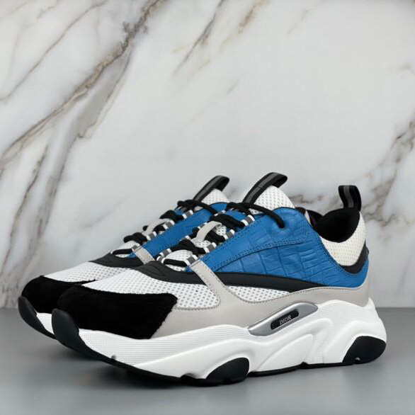 Dior "B22" Sneaker In Blue - everydesigner