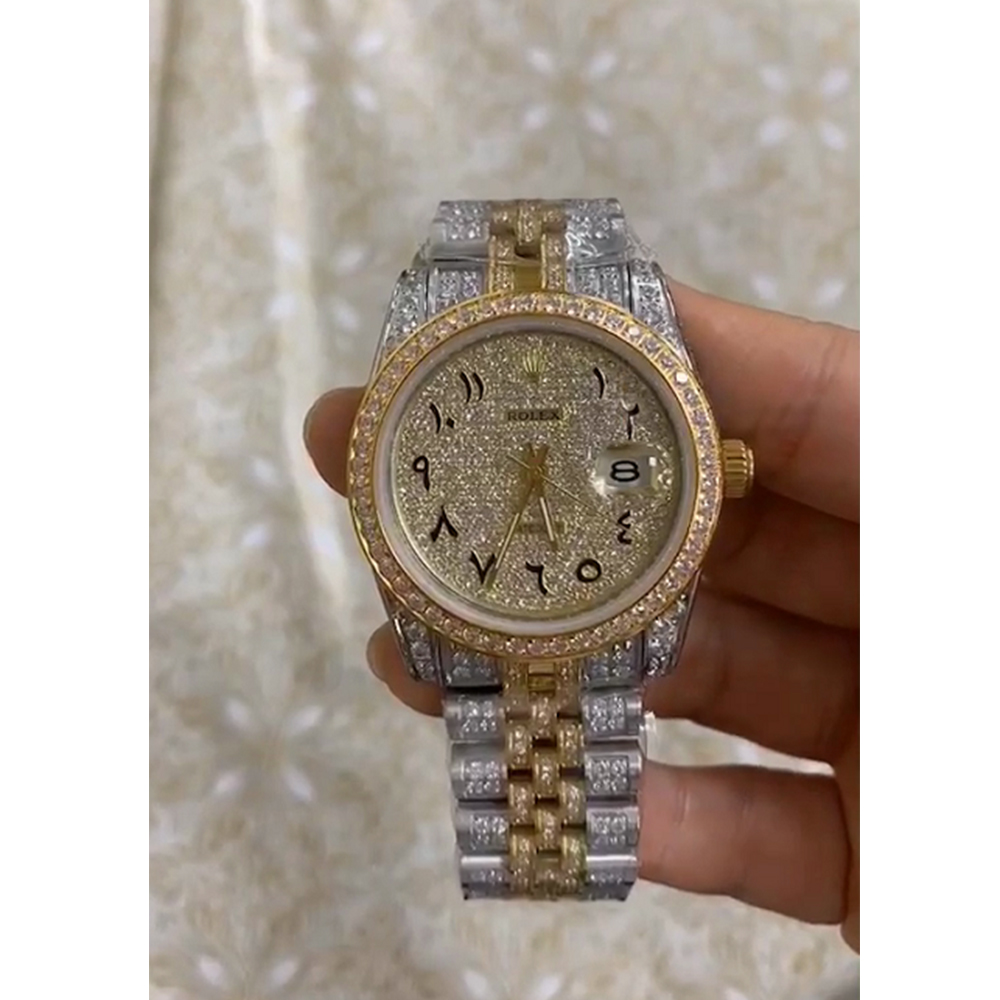 Rolex Diamond Watch - everydesigner