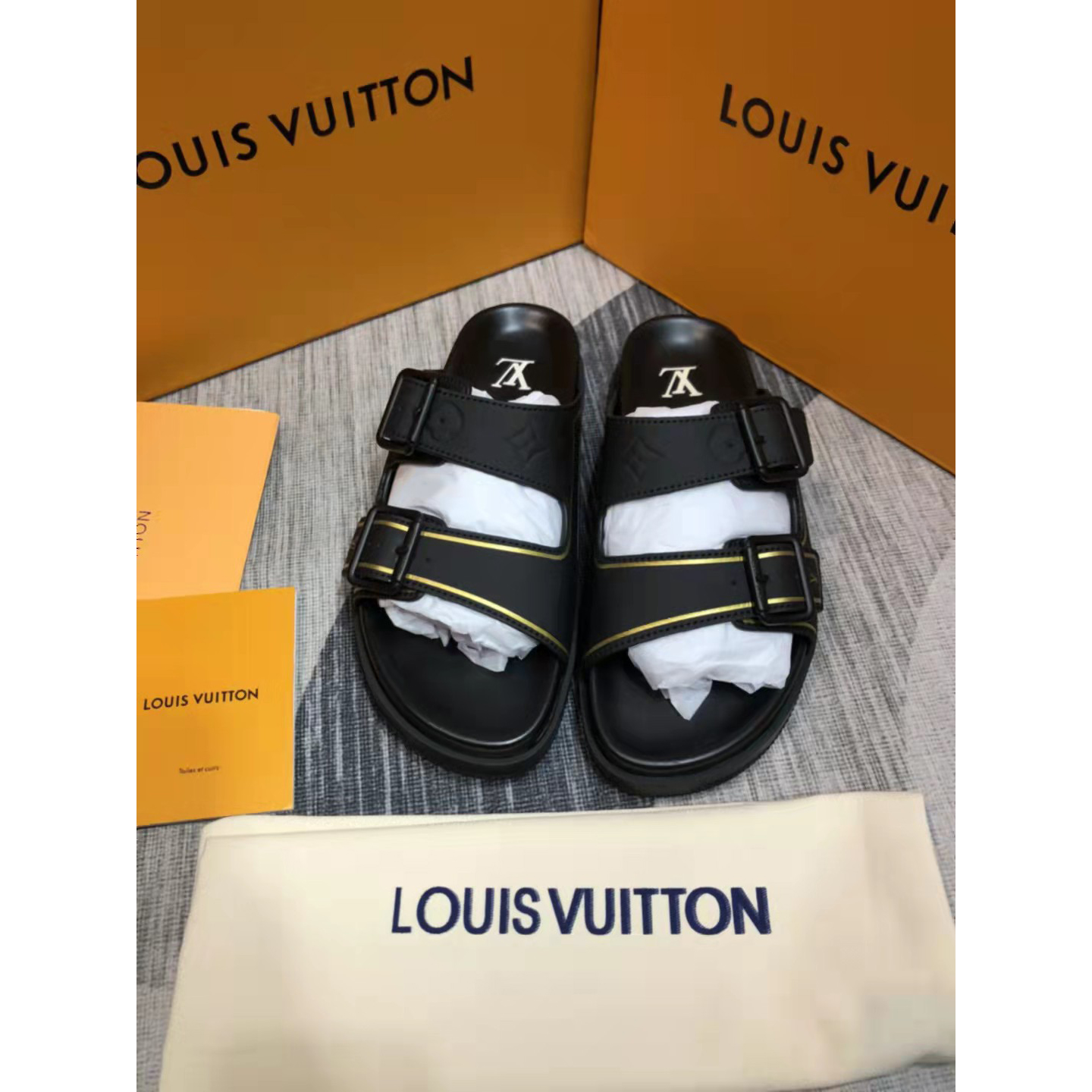 Louis Vuitton Monogram Sandals - everydesigner