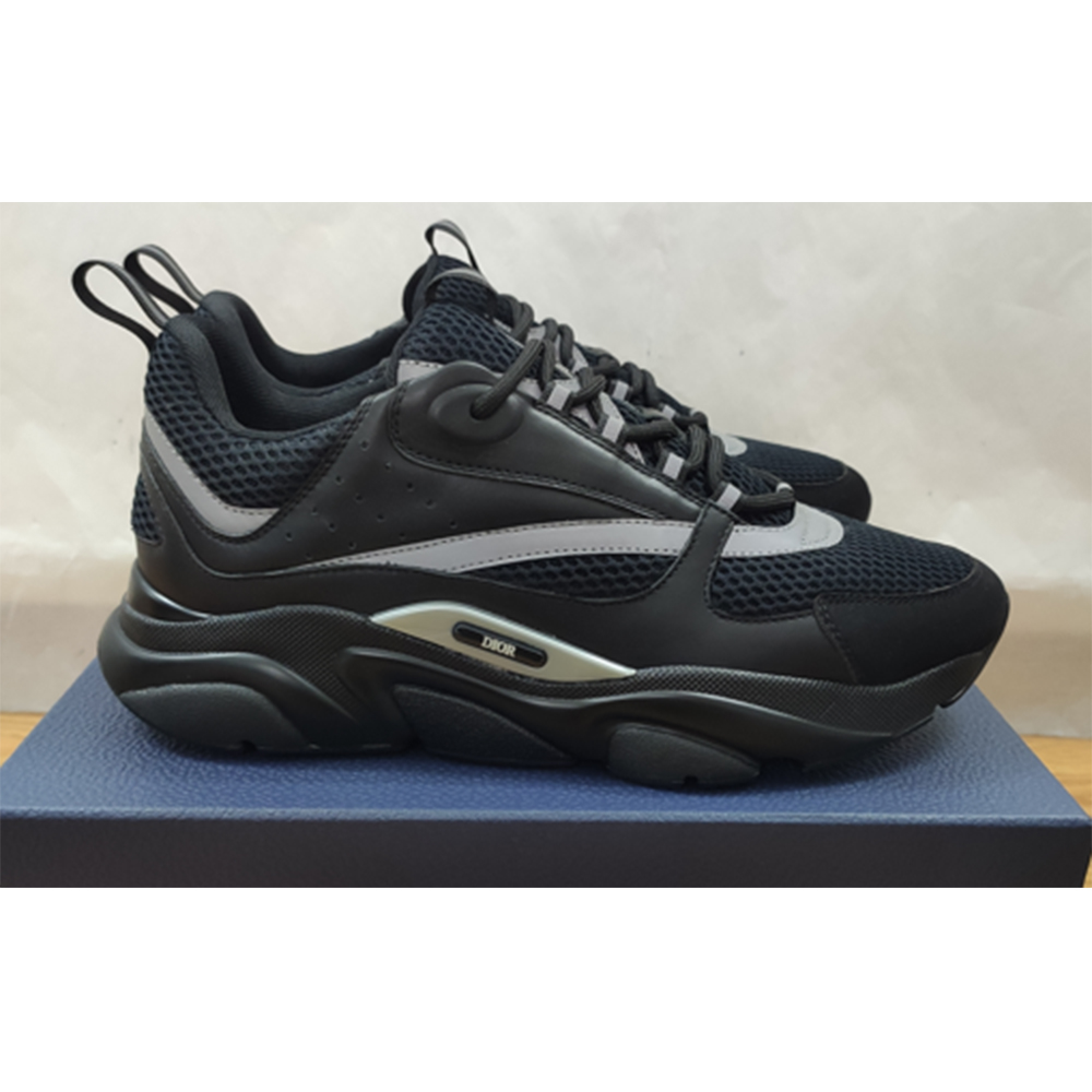 Dior [Limited Version] B22 Sneaker In All Black - everydesigner