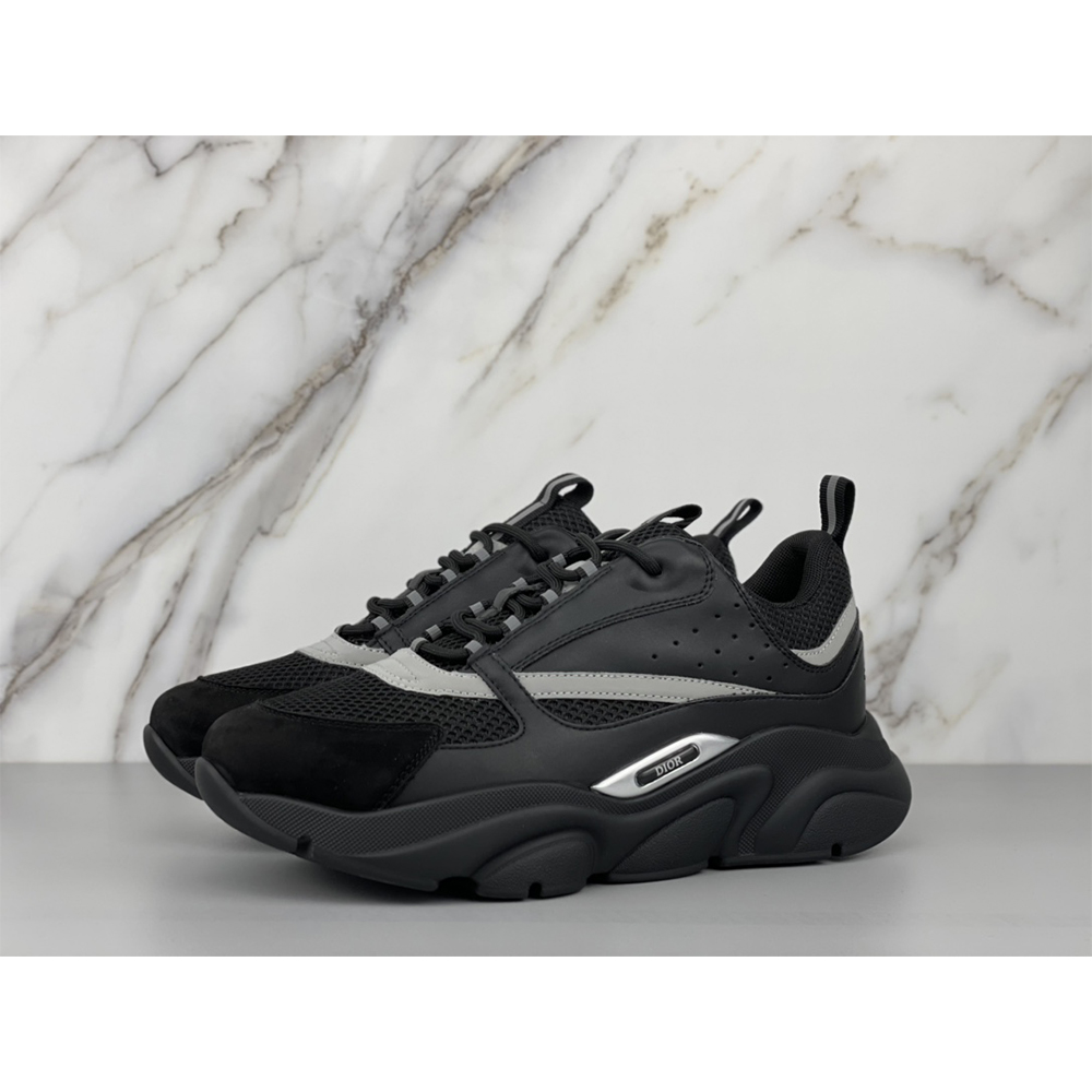 Dior B22 Low-top Sneaker In All Black - everydesigner