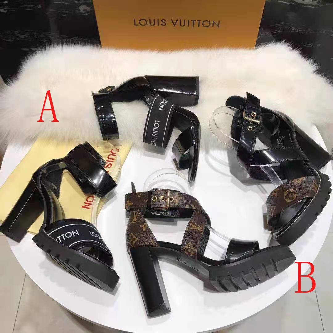 Louis Vuitton  Monogram Sandals - everydesigner