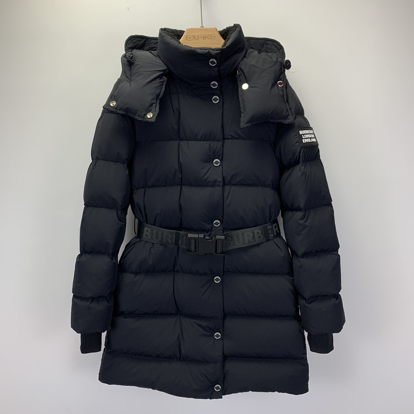 Burberry Belted Long Down Jacket - everydesigner