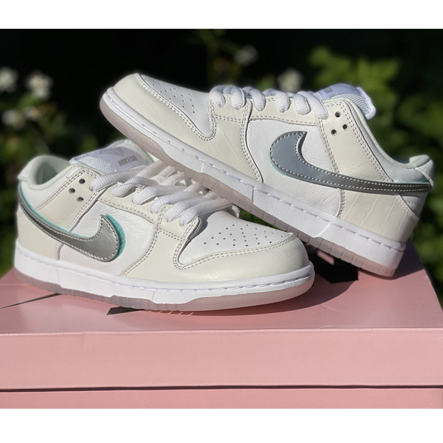 Diamond X Nike SB Dunk Low "White" - everydesigner