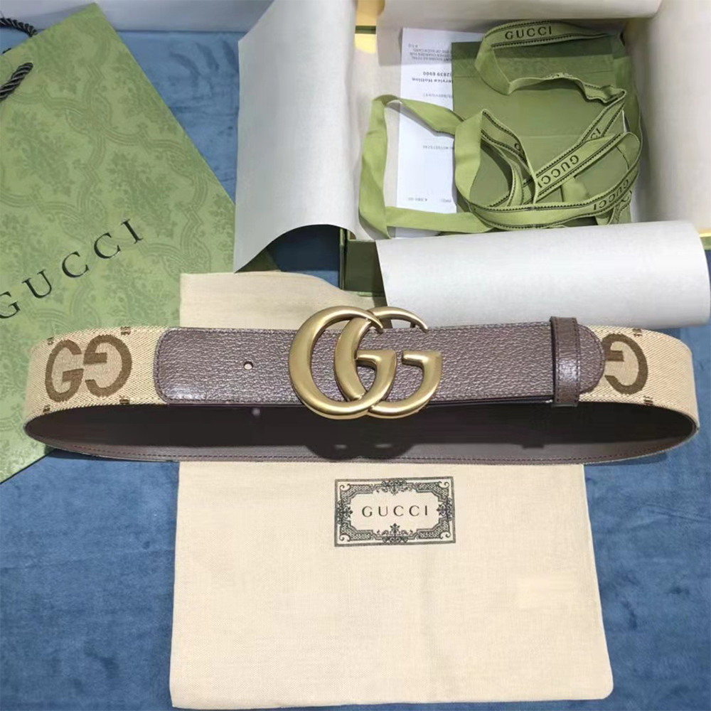 Gucci Jumbo GG Marmont Wide Belt - everydesigner