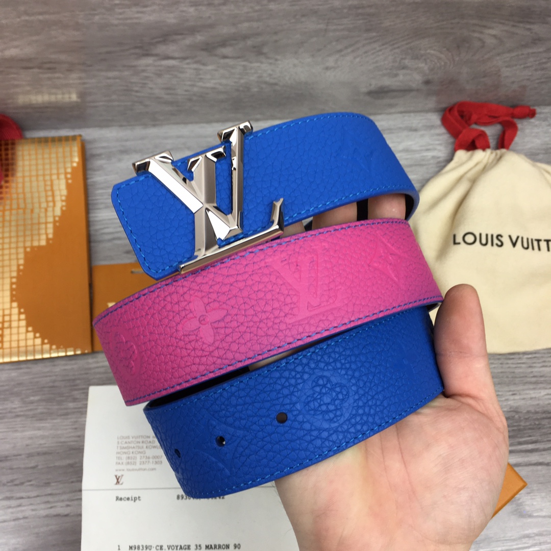 Louis Vuitton Gradient Shape 40MM Reversible Belt - everydesigner