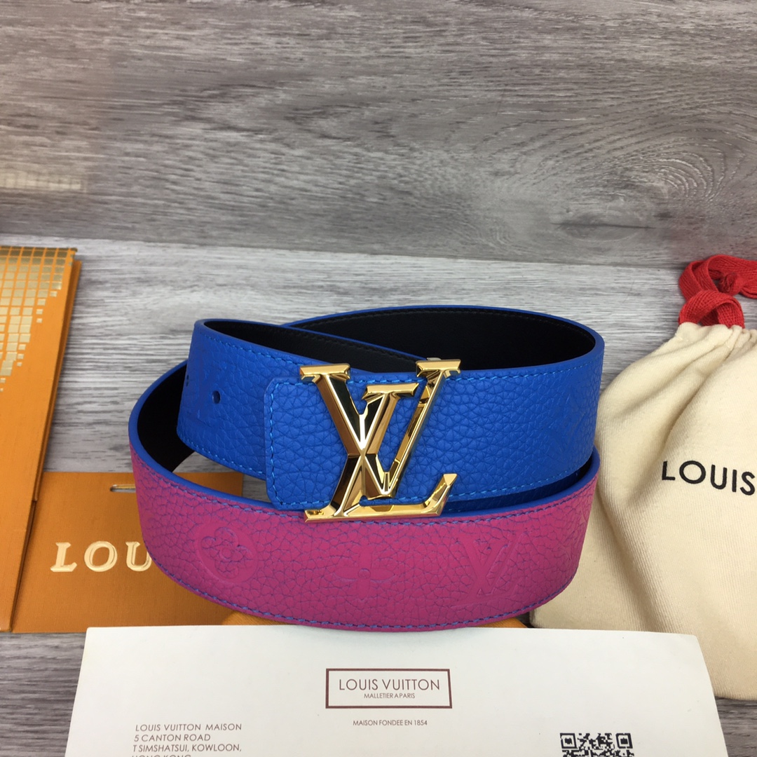 Louis Vuitton Gradient Shape 40MM Reversible Belt - everydesigner