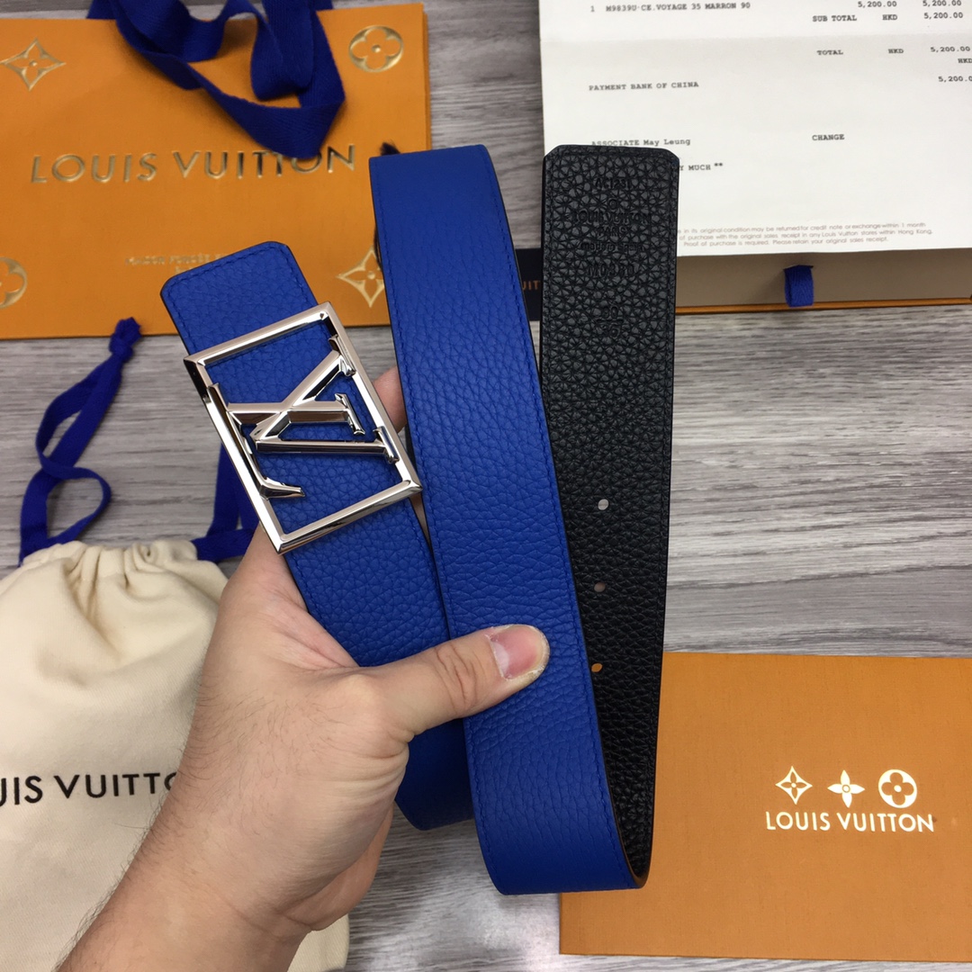 Louis Vuitton Shape 40MM Reversible Belt - everydesigner