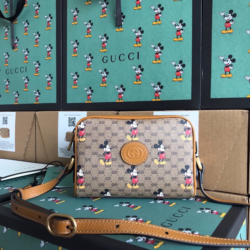 Gucci  GG Mickey  Shoulder Bag(17.5/12/5CM) - everydesigner