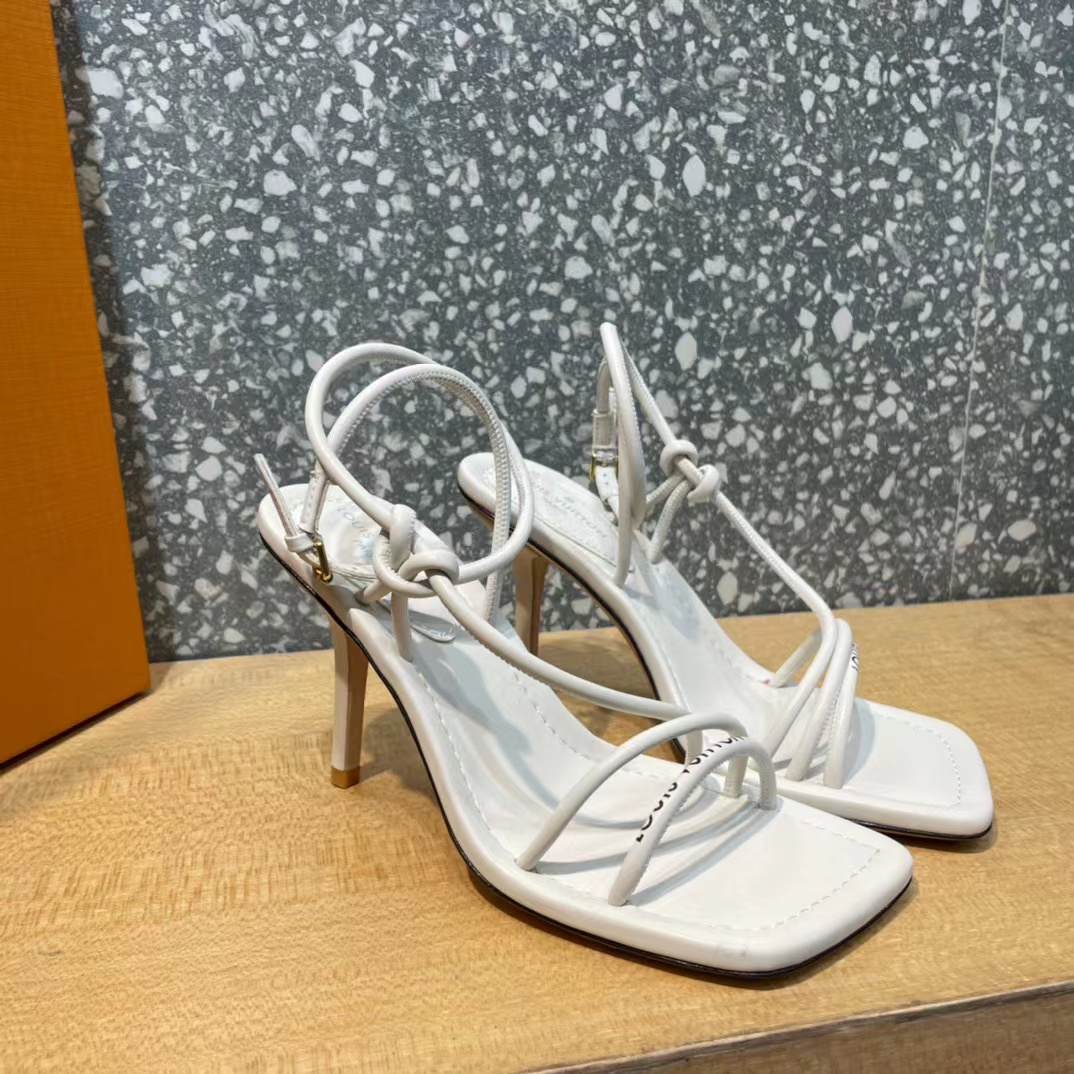 Louis Vuitton Sandals For Women In White - everydesigner