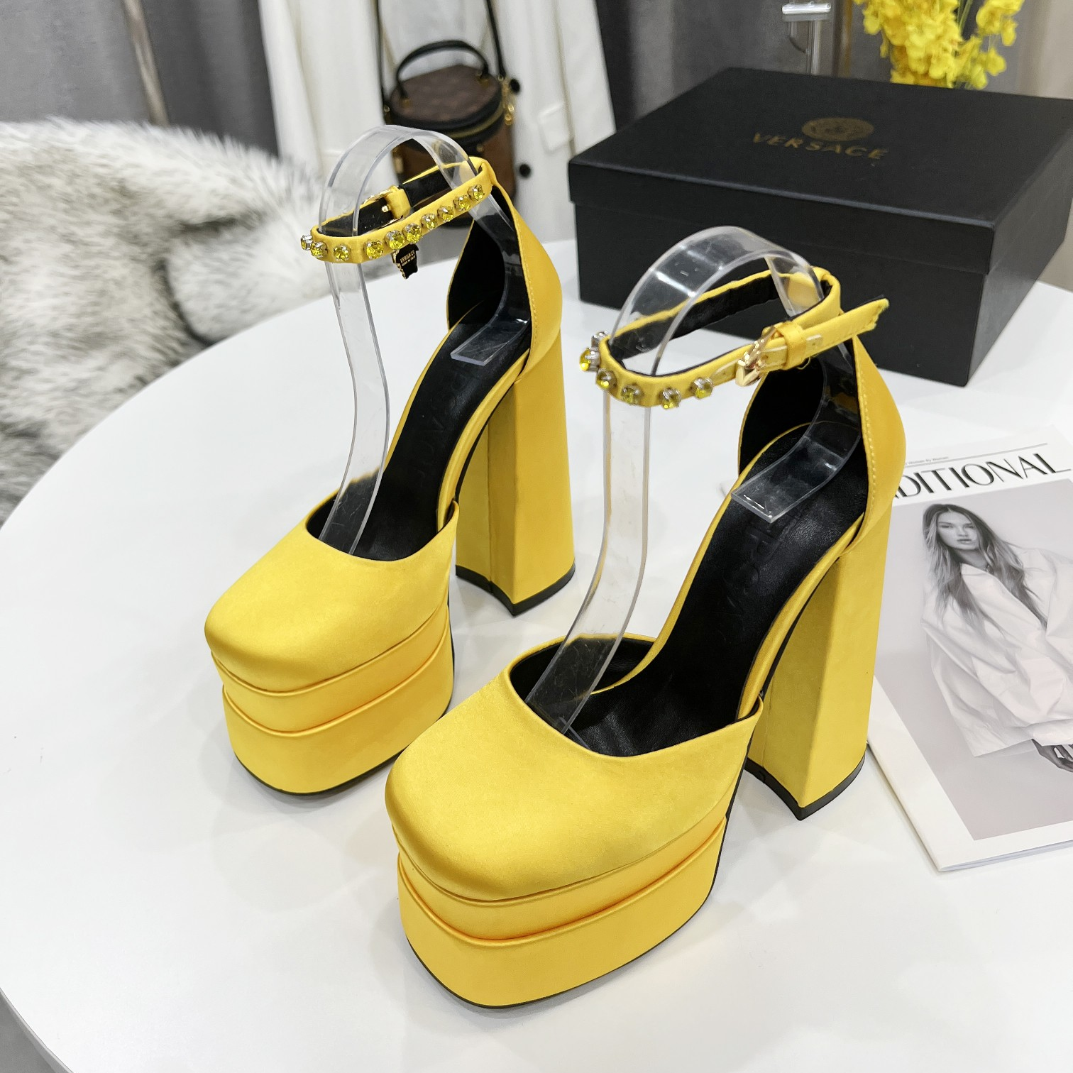 Versace High Heel Sandals - everydesigner