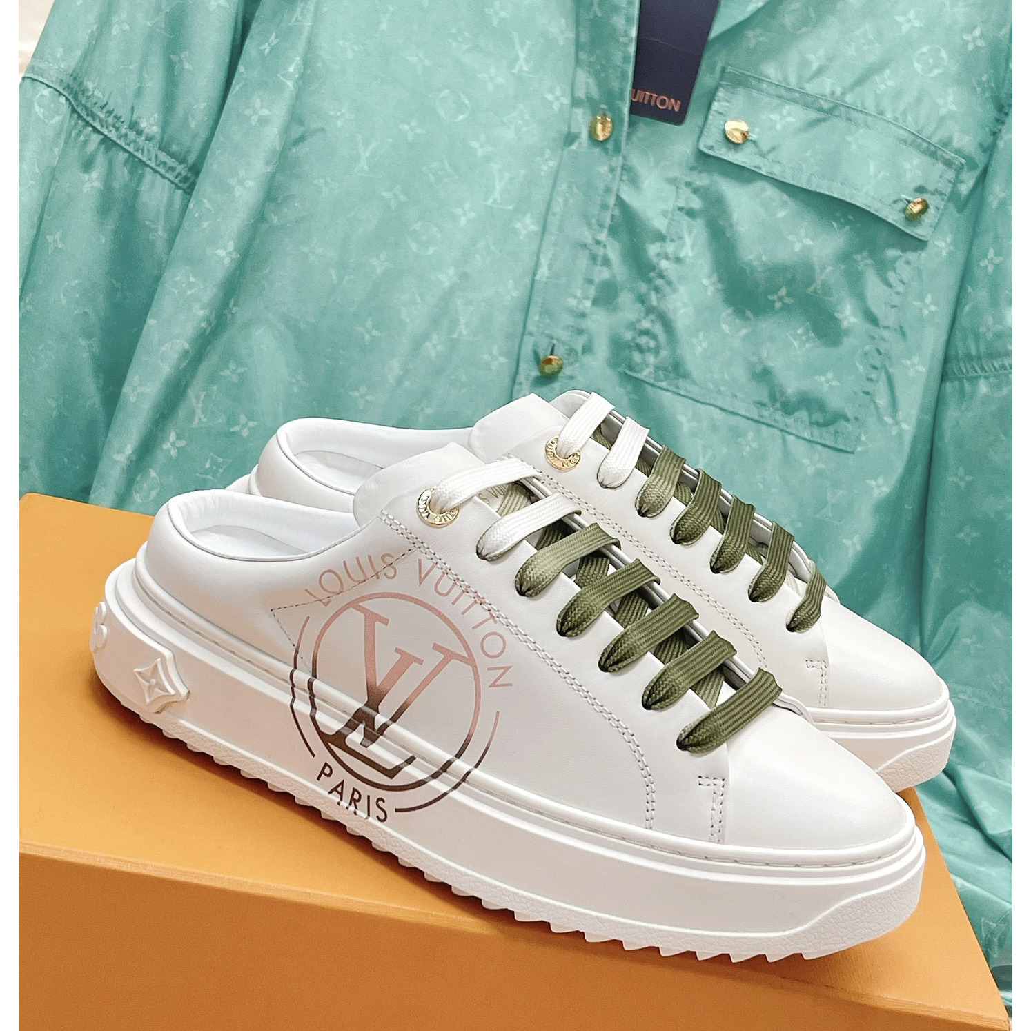 Louis Vuitton Time Out Open Back Sneaker - everydesigner