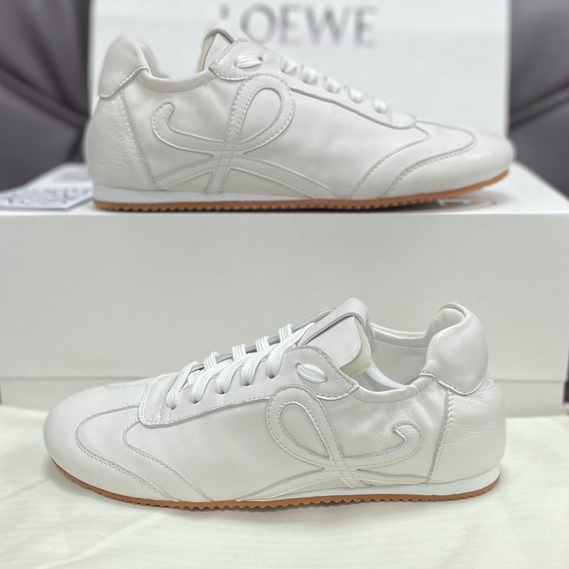 Loewe Ballet Runner In Nylon And Calfskin - everydesigner