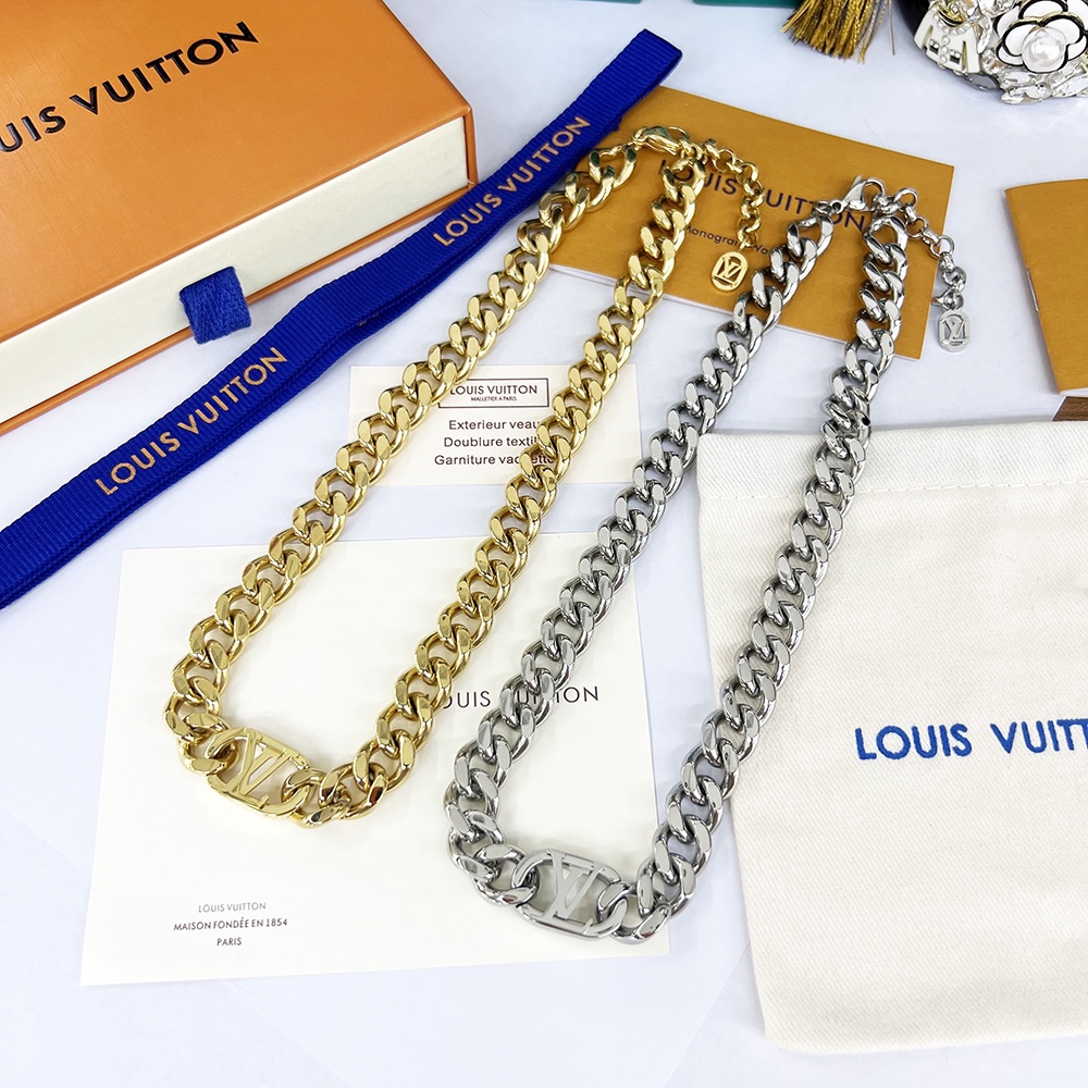 Louis Vuitton LV Get Dressed Necklace - everydesigner