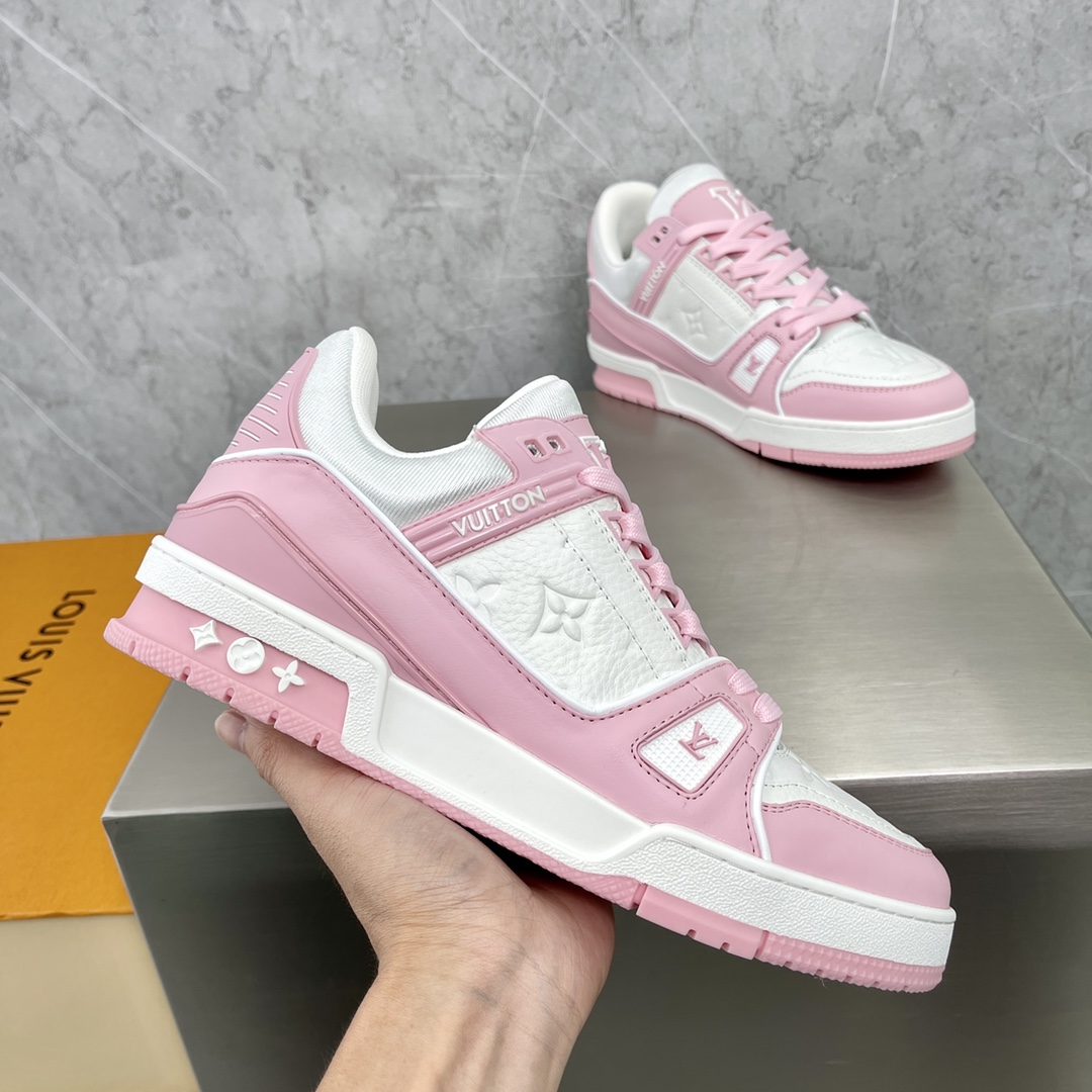 Louis Vuitton LV  Trainer Sneaker(Upon UK Size) - everydesigner