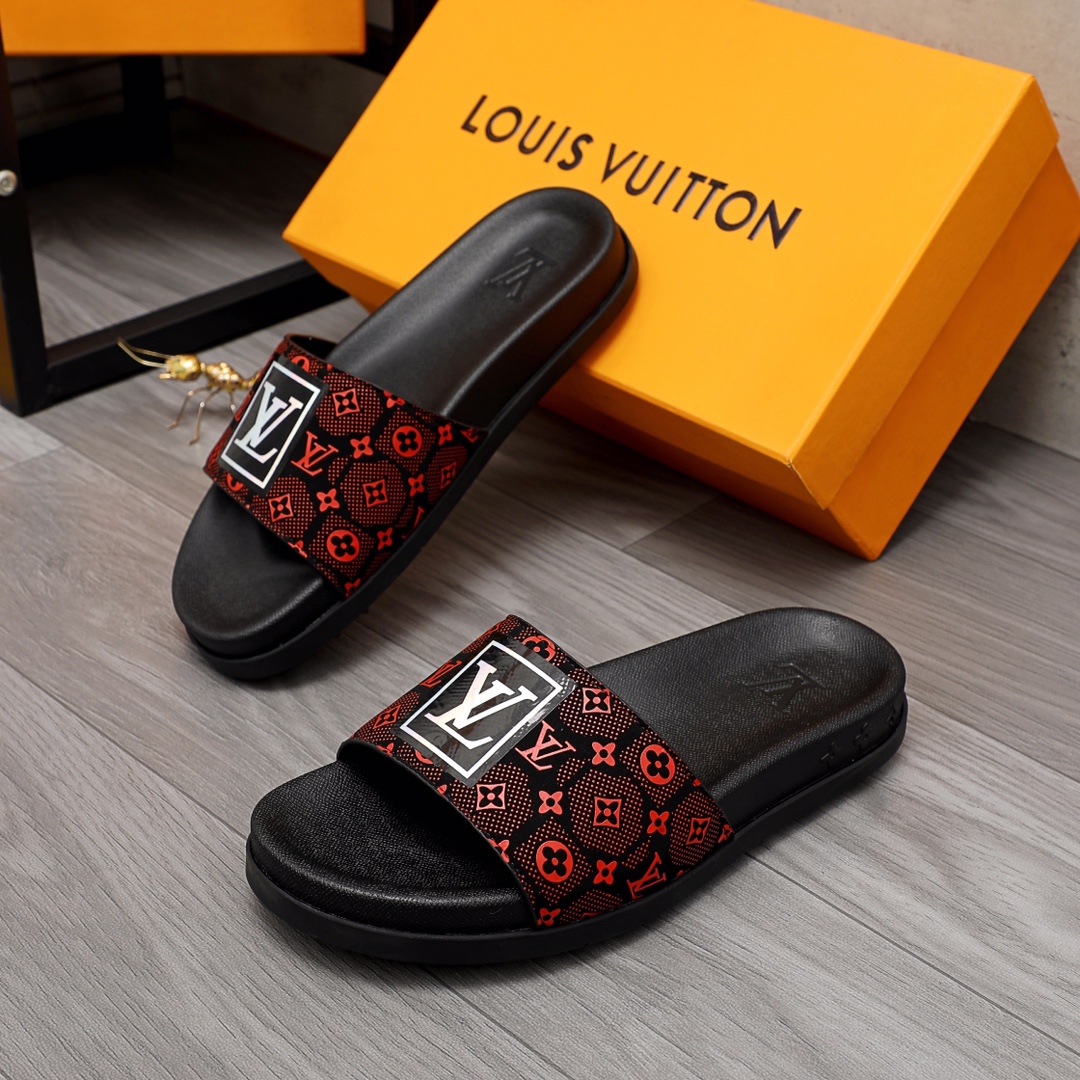 Louis Vuitton Monogram Slippers - everydesigner