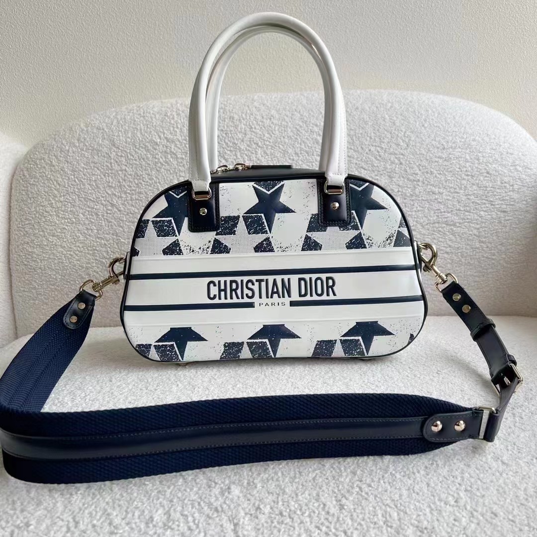 Dior  Vibe Bowling Handbag（34-19-15CM） - everydesigner