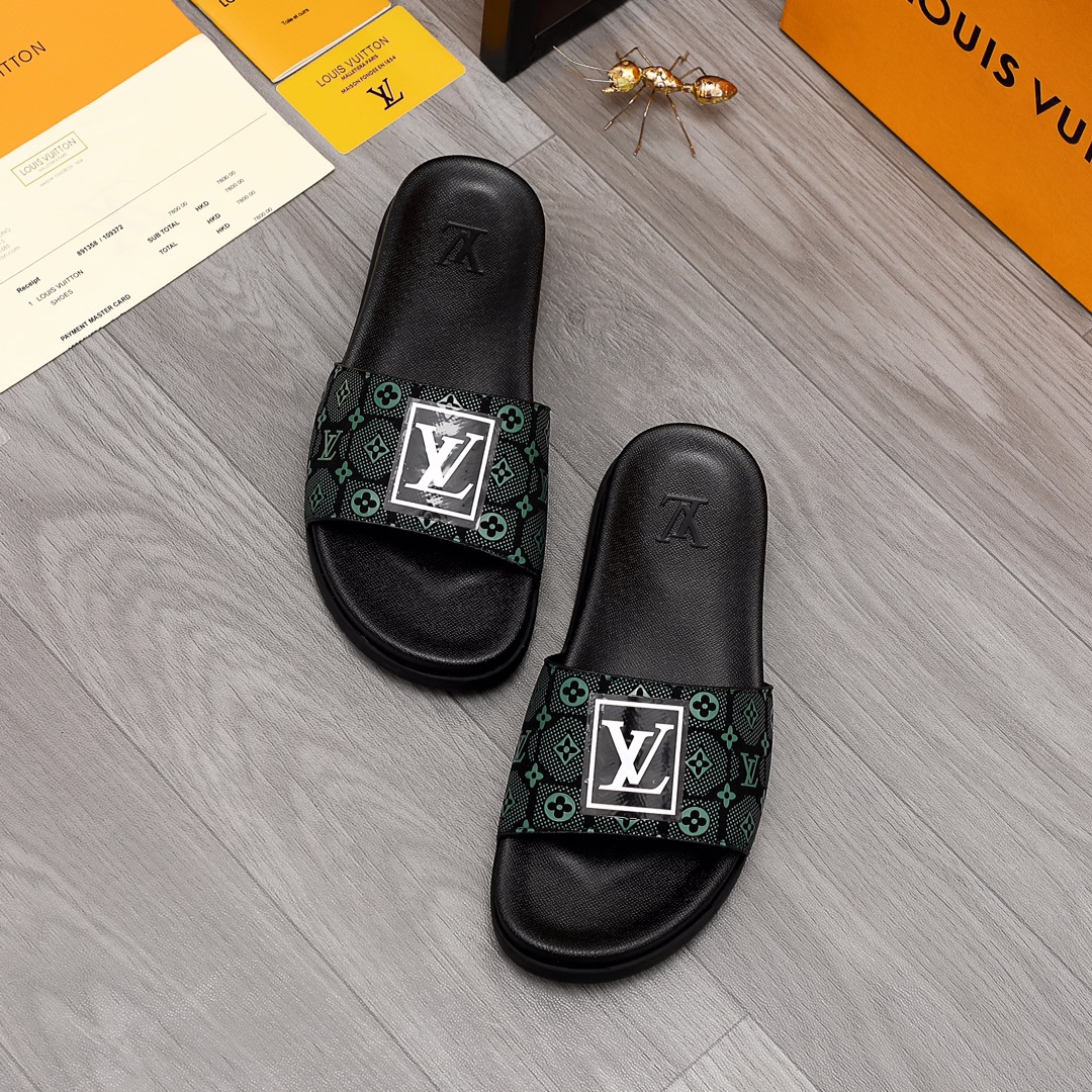 Louis Vuitton Monogram Slippers - everydesigner