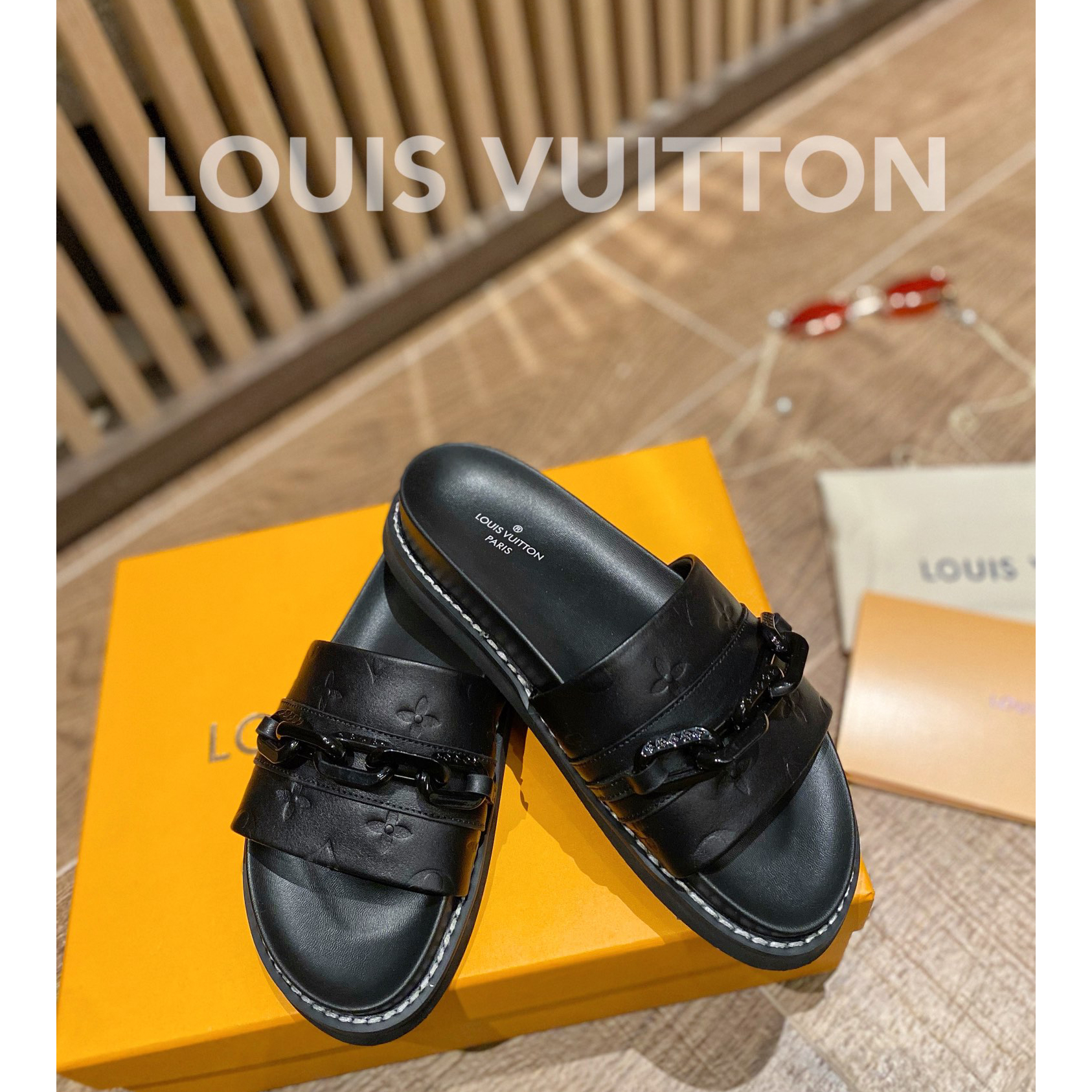 Louis Vuitton Monogram Slipper - everydesigner