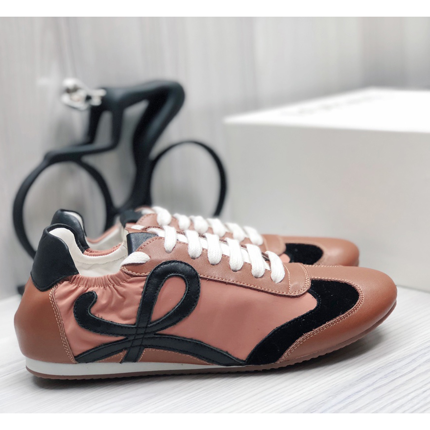 Loewe Ballet Runner In Nylon And Calfskin - everydesigner