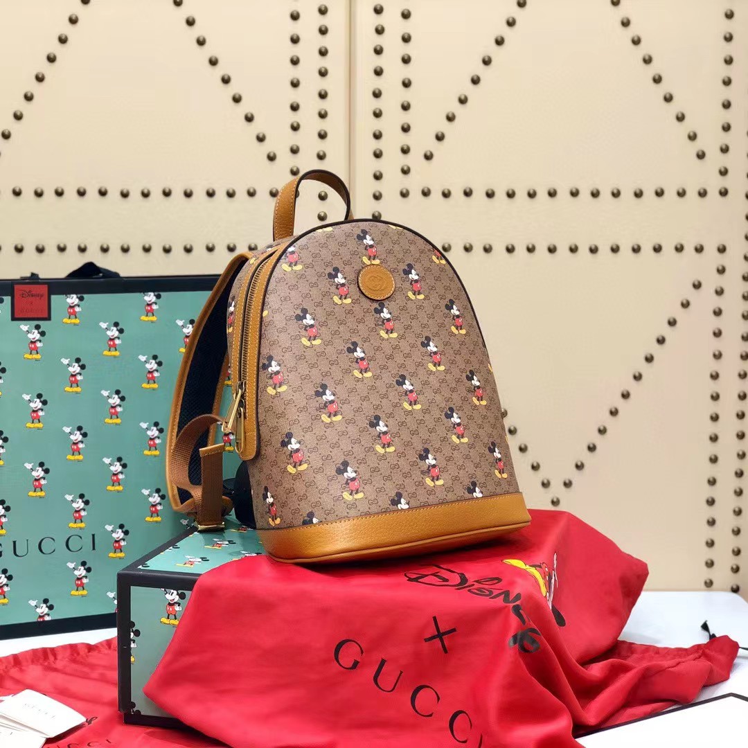 Gucci x Disney Mickey Mouse Medium Backpack（22-29-12CM） - everydesigner