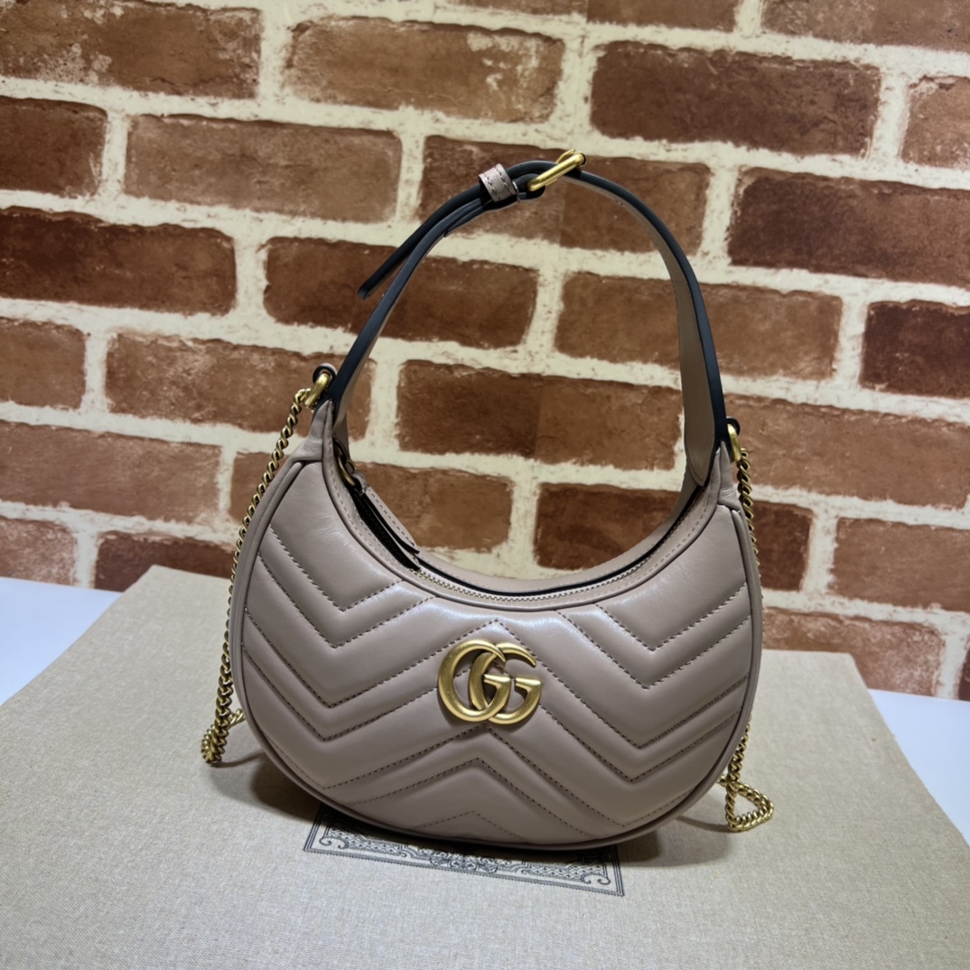 Gucci GG  Leather Handle Bag（21-11-5CM） - everydesigner