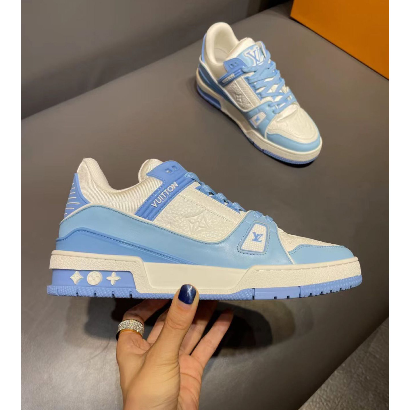 Louis Vuitton Run  Away Sneaker(Upon UK Size) - everydesigner