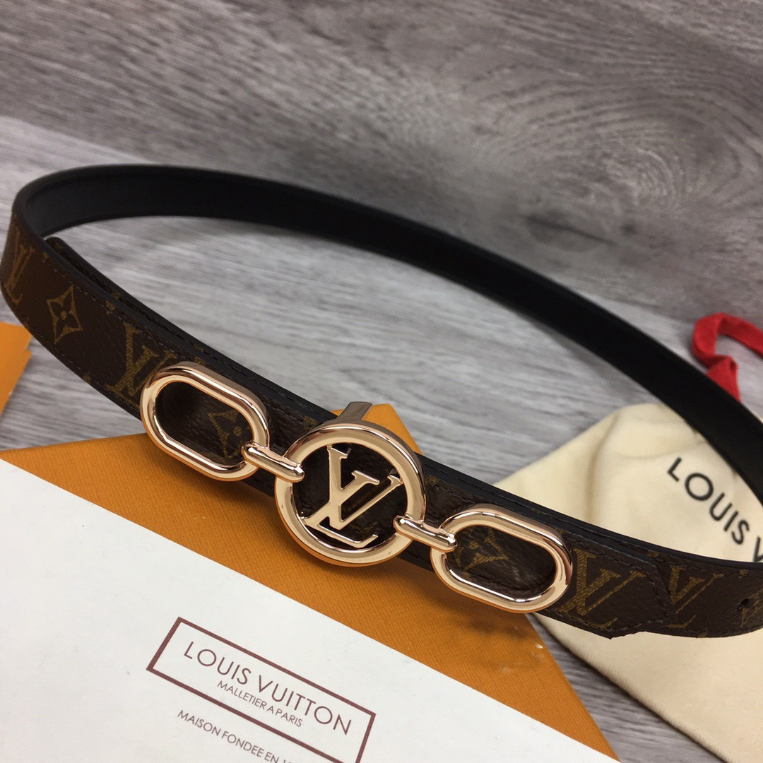 Louis Vuitton Squared LV 20mm Belt - everydesigner