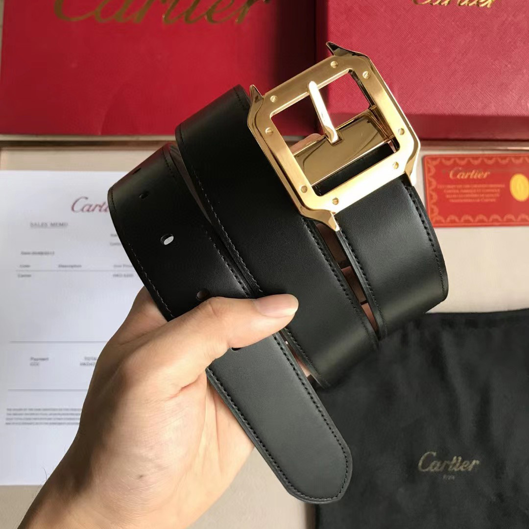 Cartier 34mm Leather  Belt  - everydesigner