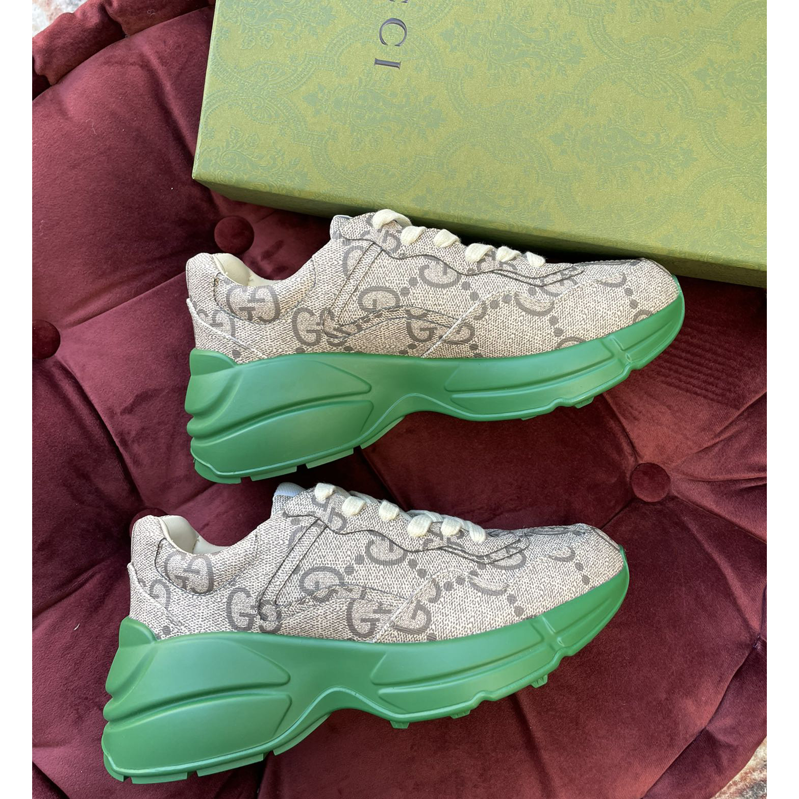 Gucci 100 Special Series Rhyton Sneakers - everydesigner