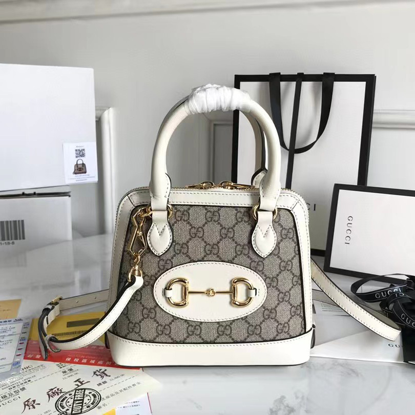 Gucci GG Horsebit 1955 Mini Handle Bag（20-19.5-7.5CM） - everydesigner