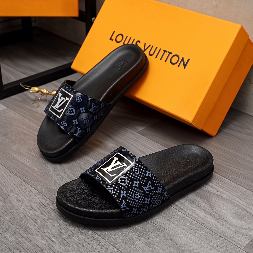 Louis Vuitton Monogram Slippers - everydesigner