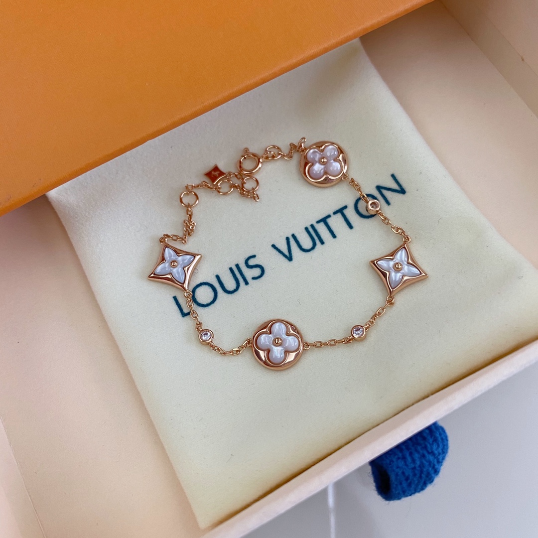 Louis Vuitton Color Blossom BB Multi-Motifs Bracelet   Q95650 - everydesigner