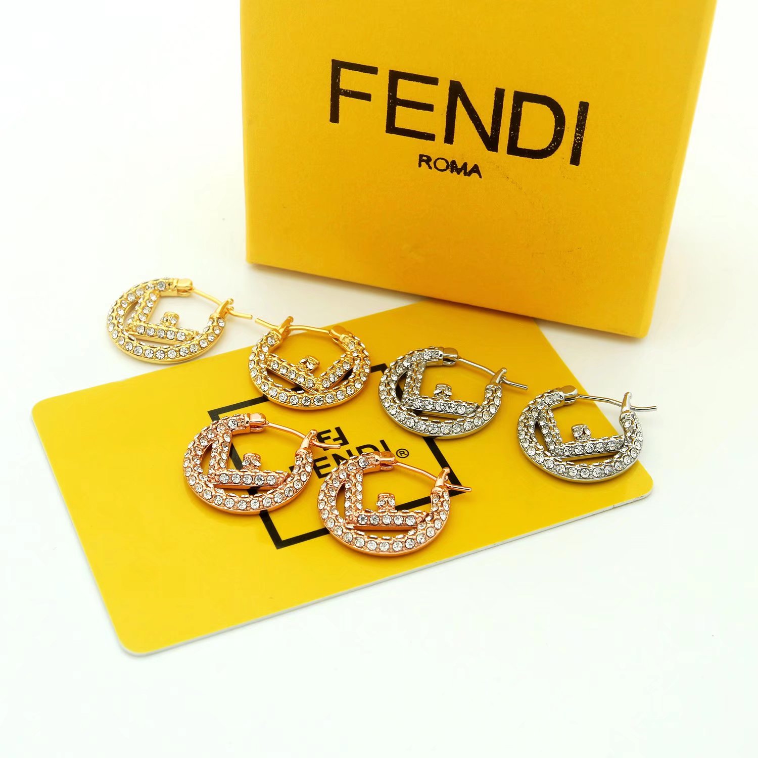 Fendi F Is Fendi Earrings - everydesigner